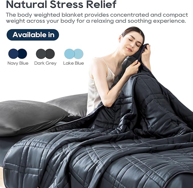 Weighted Blanket King Size 30lbs (88''x104'', Dual-Sided), Reversible Cozy Warm Velvet & Cooling Tencel King Weighted Blanket for Adults and Couples All Season Use - Carry Bag Included, Dark Grey