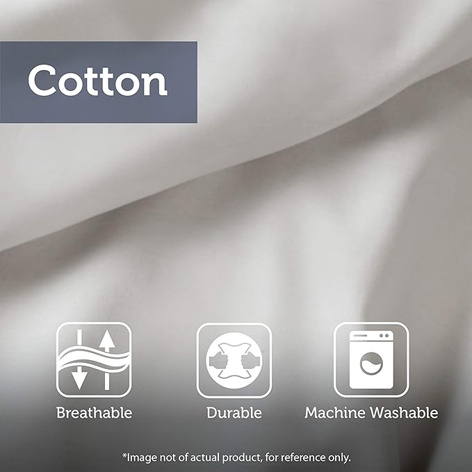 Madison Park Essentials Full Comforter Set, Bed in a Bag Full, Watercolor Print Coastal Comforter & Chambray Cotton Sheet Set, All Season Bedding Set, Saben, Taupe Full (78 in x 86 in) 9 Piece