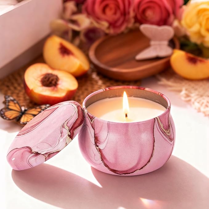 11-Piece Luxury Gift Set for Women - Birthday Gifts, Get Well Soon, Spa Self Care Package with Flannel Blanket, Scented Candle, Tumbler & More