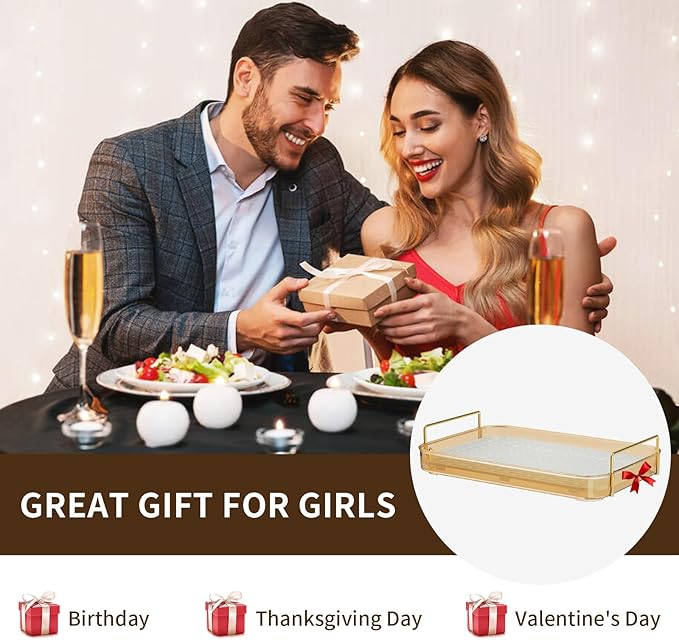 Seoneiro Whiskey Tray, Glass Cup Rack, Mug Holder, Coffee Cup Organizer, Bathroom Countertop with Drain Board Wine Glass Decorative Organizer, Food Tray, Kitchen Spice Rack