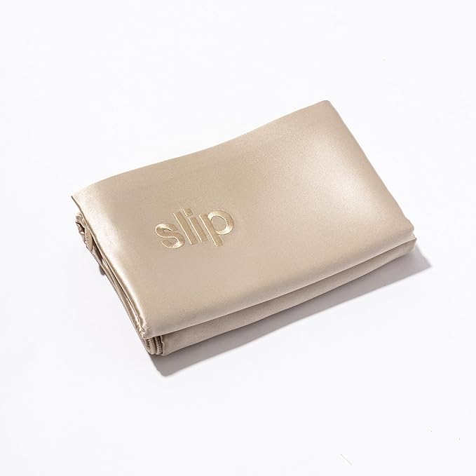 slip The Original Queen Pure Silk Pillow Case - 100% Pure 22 Momme Mulberry Silk - Queen Size Standard Pillow Case - Anti-Aging, Anti-BedHead, Anti-Sleep Crease, Caramel (20" x 30")