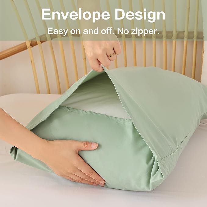 ROSGONIA California King Comforter Set Sage Green, 3pcs(1 Boho Cal King Comforter & 2 Pillowcases), All Season Lightweight Bedding Blanket Quilt