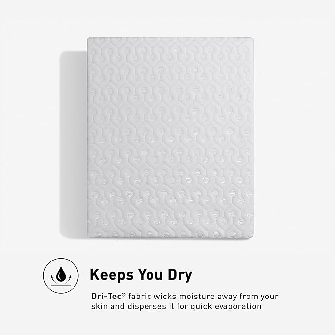 Bedgear Split Head Cal King Dri-Tec Mattress Protector – Waterproof, Breathable, Washable, Adjustable Base Compatible – Deep Pocket Fitted Pad Fits 18” Mattress – White