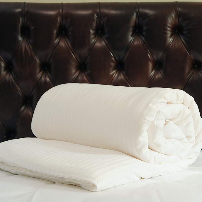 CUDDLE DREAMS Silk Comforter for Winter, 100% Long-Strand Silk Filling, Natural & Breathable (Twin Size)