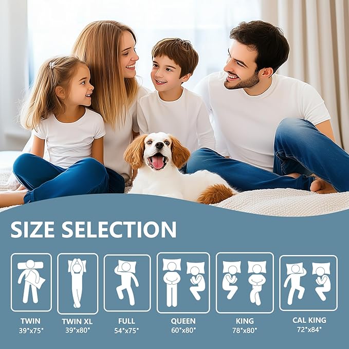 Premium Waterproof Mattress Protector Twin XL Size, Breathable Bed Cover 3D Air Fabric Cooling Mattress Pad Cover Smooth Soft Noiseless Washable, 8''-21'' Deep Pocket (Gray)