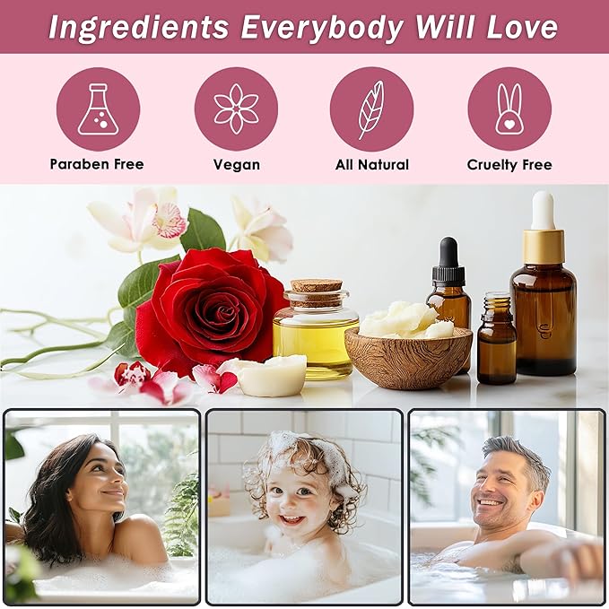 Spa Baskets For Women - Luxury Bath Set With Lavender & Tea Tree Oil - Spa Kit Includes Wash, Bubble Bath, Lotion, Bath Salts, Body Scrub, Hand Cream, Shower Puff, Bathbombs, Soap and Towel