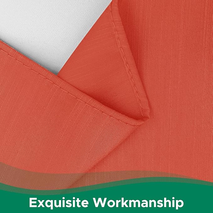 Biscaynebay Wrap Around Bed Skirts for Full & Full XL Beds 15" Drop, Coral Adjustable Elastic Dust Ruffles with Adjustable Belts Silky Luxrious Fabric Machine Washable