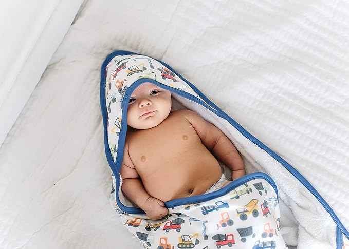 Copper Pearl Hooded Bath Towels Premium Knit/Terry Cloth Baby Towels with Hood, Pockets, and Cool Designs - Great to Gift and Make Bath Time Fun - Baby Bath Towel, Diesel