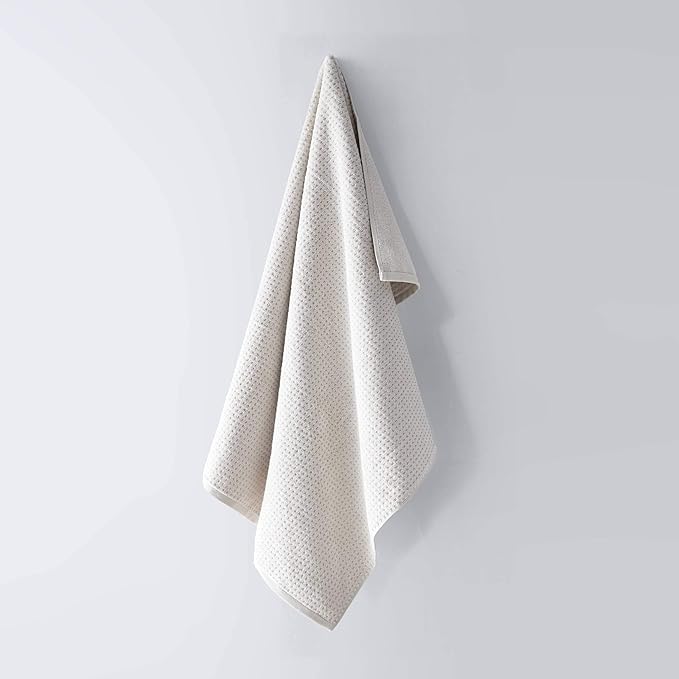Tommy Bahama - Bath Towels, 100% Soft & Absorbent Yarn-Dyed Cotton, Low Linting & Fade Resistant, Medium Weight Bathroom Towels (Northern Pacific Brown, 6 Piece)
