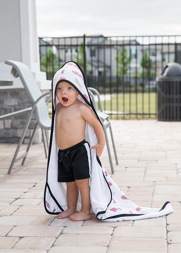 Copper Pearl Premium Knit Hooded Bath Towel Chief