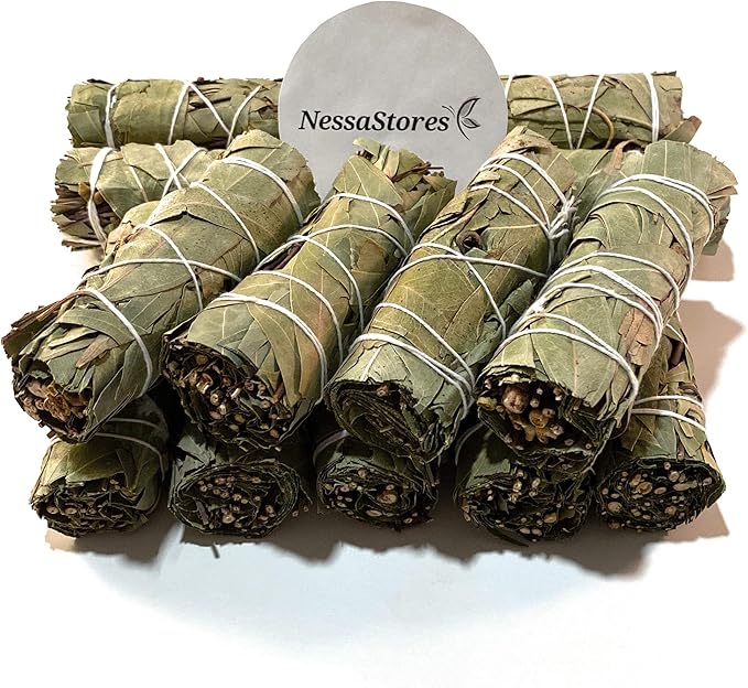 NessaStores - Bay Leaves Smudge Stick 4" Bundle #JC-169 (3 pcs)