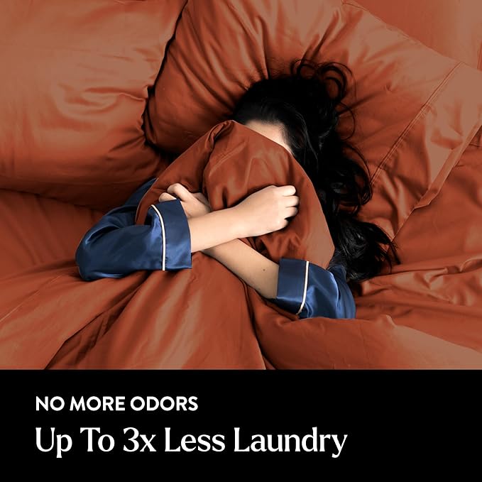 Miracle Made® Extra Luxe Cool It Tech Pillowcases (Terracotta, King/Cali King)