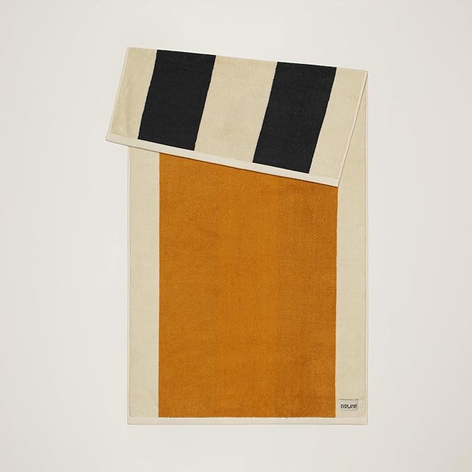 Towels - Ultra Soft, Thick and Plush, Reversible - 2 PC Luxury Hand Towels (16"x 28"), 550 GSM,100% Combed Cotton, Made in Portugal, Perfect for Home and Bathroom,Amber Charcoal-Janus