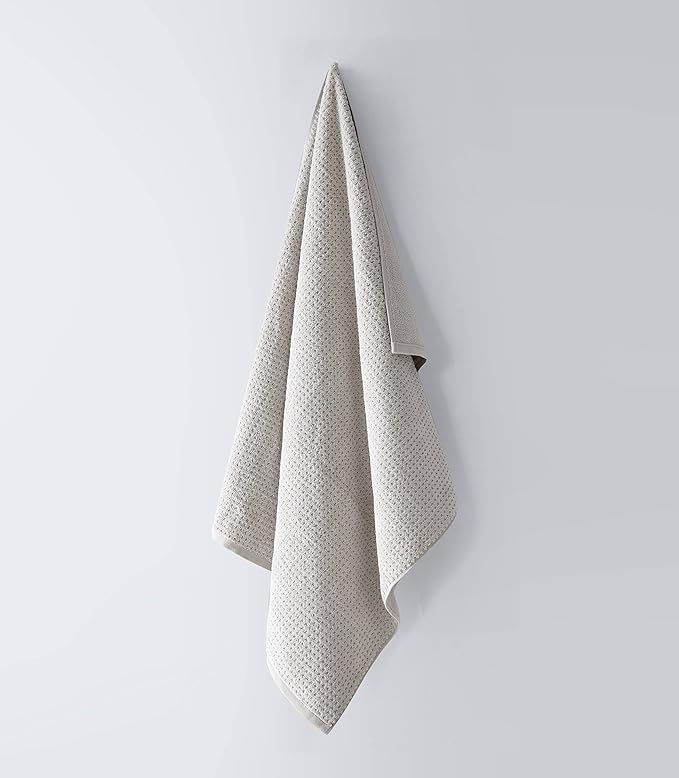 Tommy Bahama - Bath Towels, Highly Absorbent Cotton Bathroom Decor, Low Linting & Fade Resistant, Oeko-Tex Certified (Northern Pacific Grey, 6-Piece)