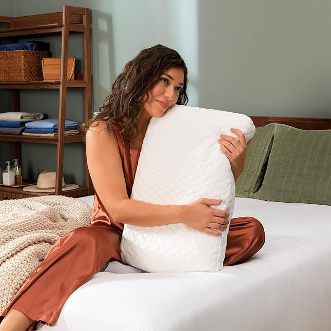 Tempur-Pedic TEMPUR-Cloud Pillow for Sleeping, Standard, White