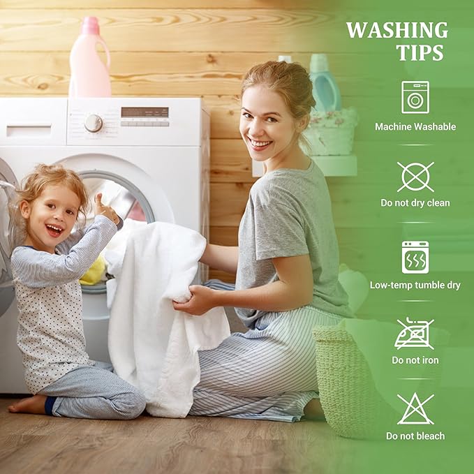 MERITLIFE Premium 100% Waterproof Full Size Mattress Protector Double Mattress Cover Cooling Breathable Mattress Pad Cover Fitted Up 8"-21" Vinyl-Free Noiseless Washable (White,Full 54"x75")