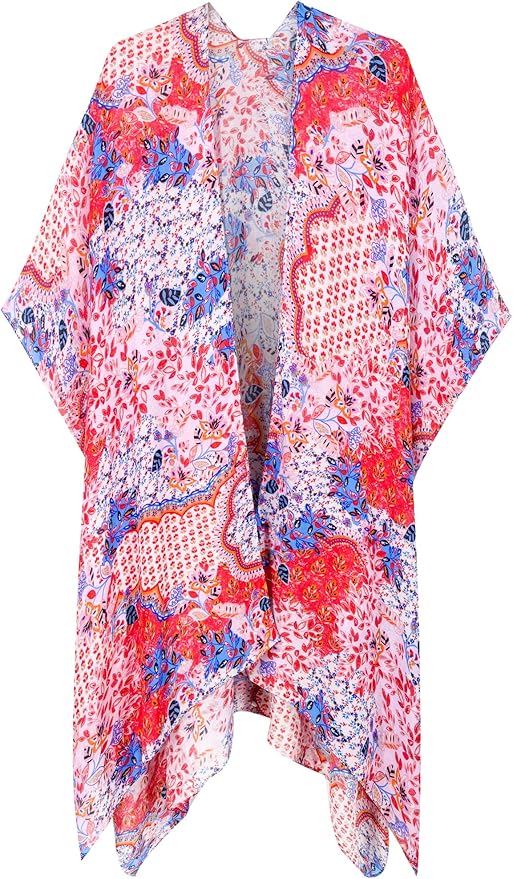 Moss Rose Women Summer Bikini Kimono Bathing Suit Cover Ups for Swimwear