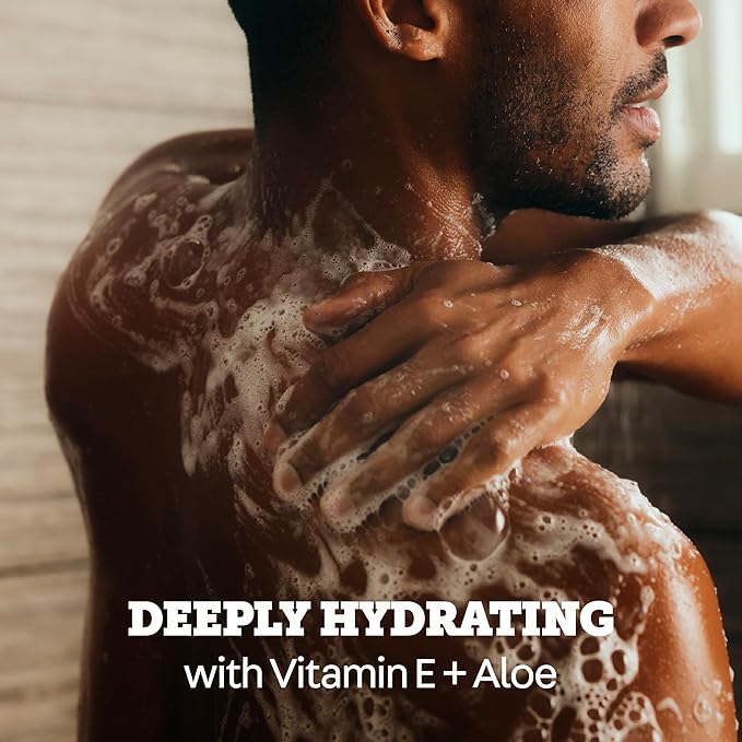 Oars + Alps Mens Moisturizing Body and Face Wash, Skin Care Infused with Vitamin E and Antioxidants, Sulfate Free, Aspen Air, 1 Pack