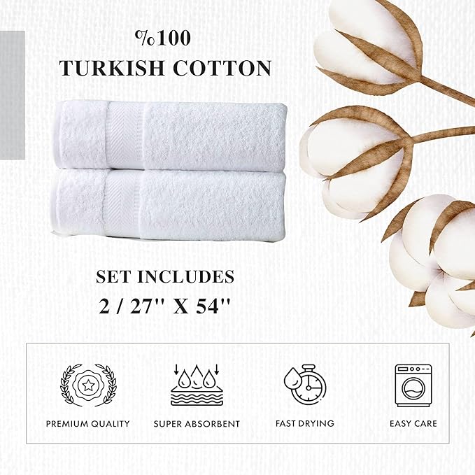 Personalized Towels - Customized Turkish Cotton Towel Set, Monogrammed Towels with Initials, Name & Embroidery, Idea for Weddings, Bridal Showers, Anniversaries, Housewarming, New Home