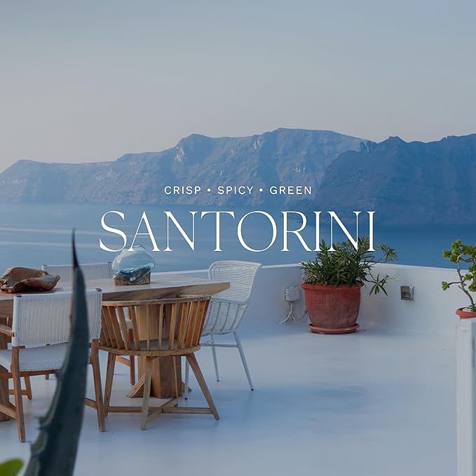 Antica Farmacista Luxury Scent Candle - Decorative Home Candle - Long-Lasting & Premium Scented - Luxury Gift - Santorini, 9 oz