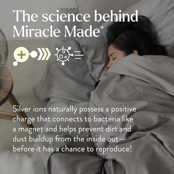 Miracle Made® Extra Luxe Cool It Tech Pillowcases (Stone, King/Cali King)
