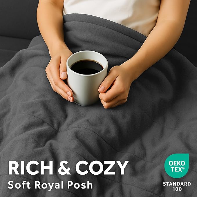Sunbeam Royal Posh Night Fog Heated Blanket - Full