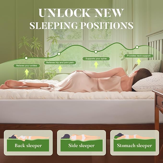 100% Waterproof Twin XL Size Mattress Topper, Thick Pillow Top Mattress Pad，Up to 21 Inch Deep Pocket,Soft Breathable Mattress Pad for Back Pain,Protector Cover(Beige)
