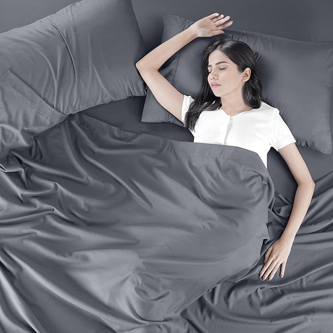 Utopia Bedding Queen Bed Sheets Set - Pack of 10 Sheet Sets - Perfect for Spa, Hotel, & Guest Bedroom - Brushed Microfiber - Shrinkage and Fade Resistant - Easy Care (Grey)