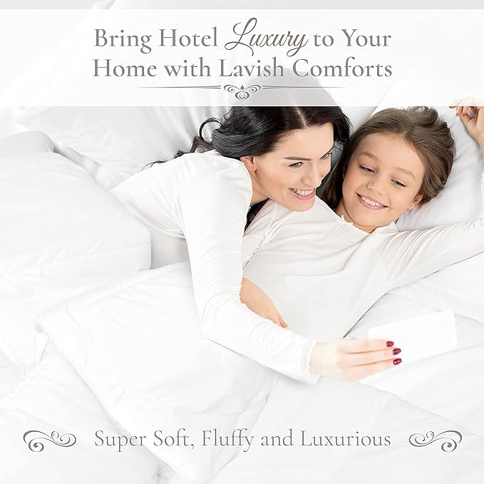 Twin Down Alterantive Comforter Hotel Luxury Twin Comforter Duvet Insert with Tabs Premium Washable Hypoallergenic