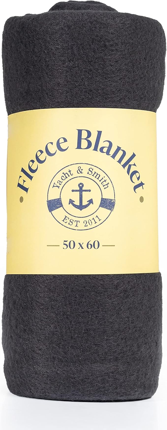 Yacht & Smith Soft Fleece Blankets 50 X 60, Lightweight, Cozy Warm Throws Dark Colorful Blanket Sofa Travel Outdoor, Wholesale