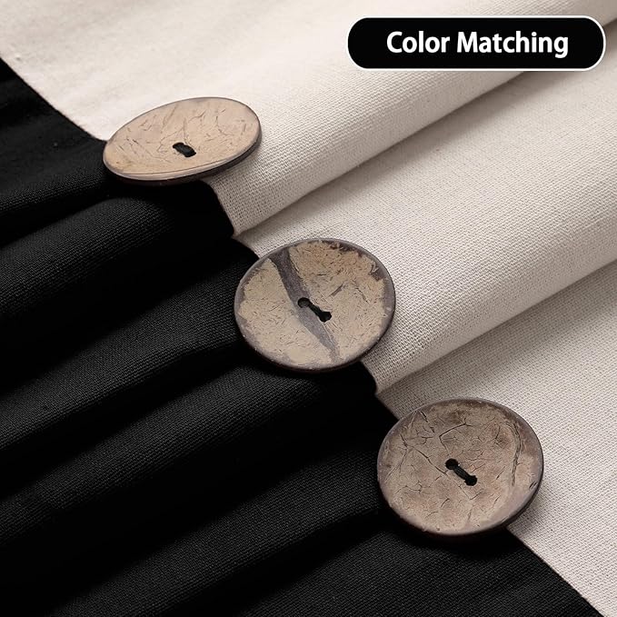 Farmhouse Shower Curtain Linen Bow Woven Fabric Country Rustic Western, Cream & Black 72" W x 72" L