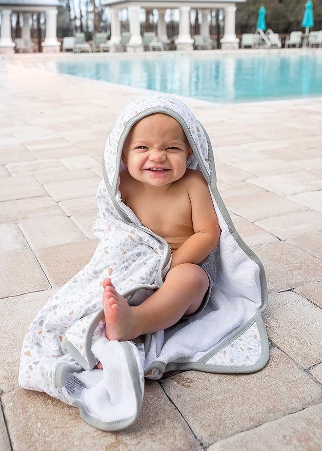 Copper Pearl Hooded Bath Towels Premium Knit/Terry Cloth Baby Towels with Hood, Pockets, and Cool Designs - Great to Gift and Make Bath Time Fun - Baby Bath Towel, Arlo