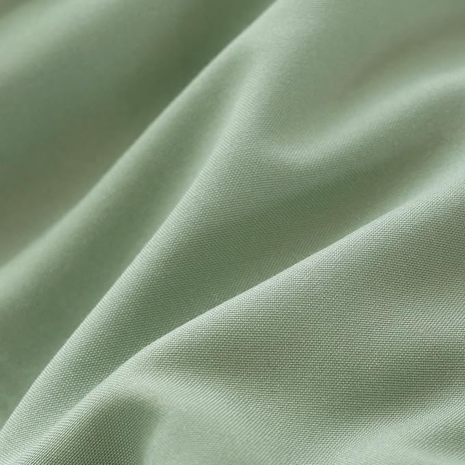 ROSGONIA California King Comforter Set Sage Green, 3pcs(1 Boho Cal King Comforter & 2 Pillowcases), All Season Lightweight Bedding Blanket Quilt