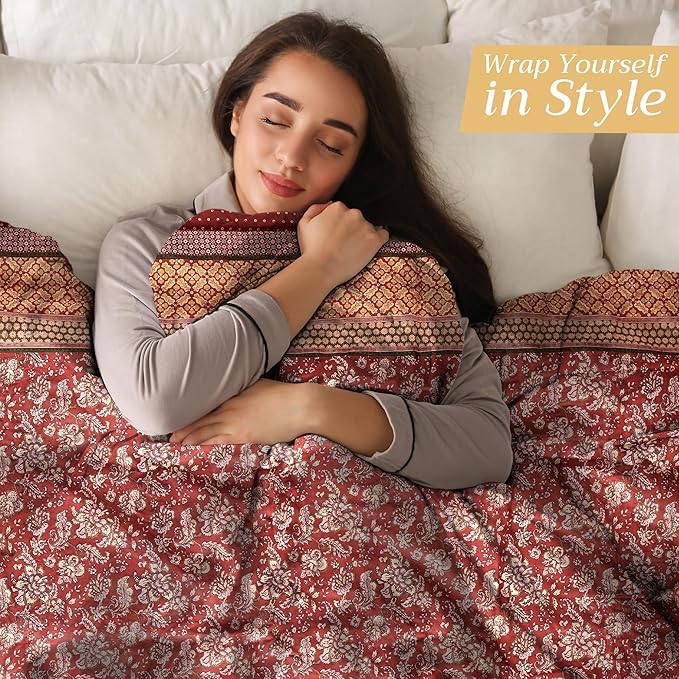 Maison d' Hermine Throw Blanket for Couch Lightweight Soft Warm Breathable Cotton Throw Blankets for Bed Girls Boys Women Men Gifts Sofa Travel Living Room Chair Bedding (60"x80", Surya)