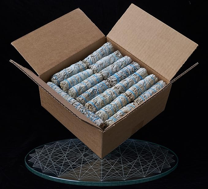 JL Local 25 Wholesale White Sage Smudge Sticks for Cleansing, Purifying & Smudging