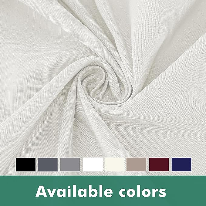 Biscaynebay Wrap Around Bed Skirts with Split Corners for King Beds 15" Drop, Ivory Adjustable Elastic Dust Ruffles Easy Fit Wrinkle Resistant Silky Luxurious Fabric Machine Washable