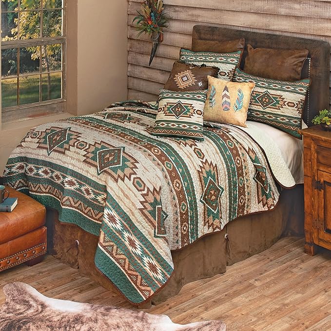 BLACK FOREST DECOR Spirit Walk Quilt Bed Set - King