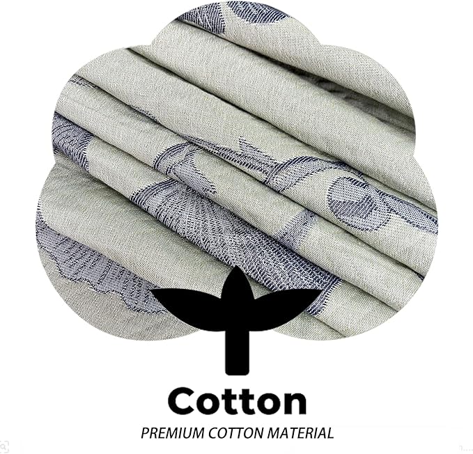 Ginkgo Leaf Quilt Queen Size Green Gray Reversible Cotton Bedspread Coverlet for All Seasons Lightweight Muslin Quilt Throw Blanket for Bed, Couch(Queen)
