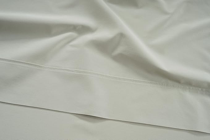 LANE LINEN Full Bed Sheets Set – 450 Thread Count Cooling Cotton Sheets, Soft & Comfy Sateen Weave, 15” Deep Pocket Fully Elasticized Fitted Sheet, Machine Washable, Moonstruck