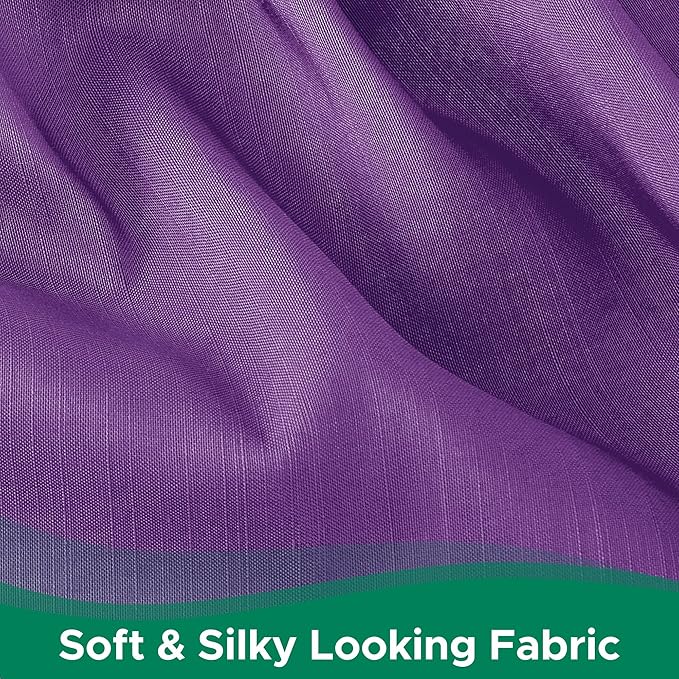 Biscaynebay Wrap Around Bed Skirts for Full & Full XL Beds 15" Drop, Eggplant Adjustable Elastic Dust Ruffles Easy Fit Wrinkle & Fade Resistant Silky Luxurious Fabric Machine Washable