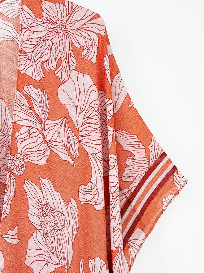 Moss Rose Women Summer Bikini Kimono Bathing Suit Cover Ups for Swimwear