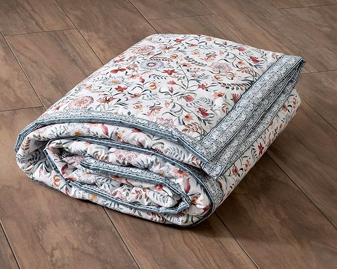 Maison d' Hermine Throw Blanket for Couch Lightweight Soft Warm Breathable Cotton Throw Blankets for Bed Girls Boys Women Men Gifts Sofa Travel Living Room Chair Bedding (60"x80", Nellore)