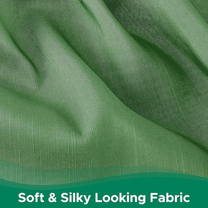 Biscaynebay Wrap Around Bed Skirts for Full & Full XL Beds 15" Drop, Sage Adjustable Elastic Dust Ruffles Easy Fit Wrinkle & Fade Resistant Silky Luxurious Fabric Machine Washable