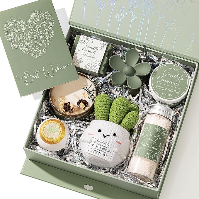 Spa Gift Baskets for Women- Vanilla Coconut