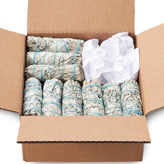 JL Local 25 Wholesale White Sage Smudge Sticks for Cleansing, Purifying & Smudging