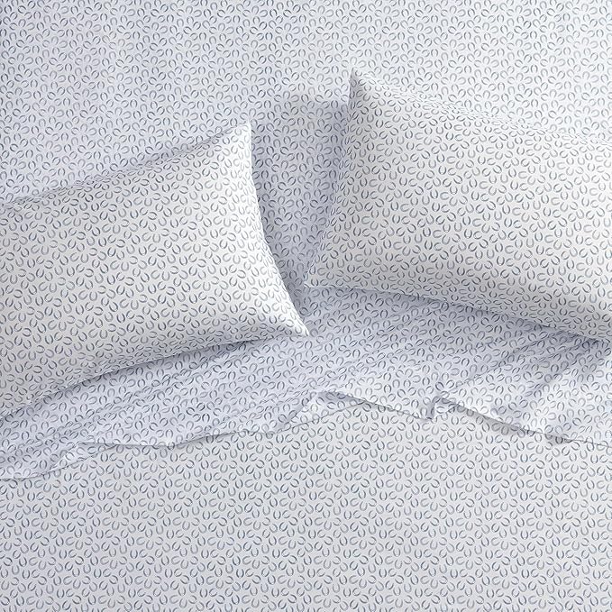 Wrangler - Full Sheet Set, Super Soft & Cozy Bedding with Matching Sham(s), Casual Luxurious Bedding Set, Yellowstone Inspired, Oeko-Tex Certified (Horseshoe Blue, Full)